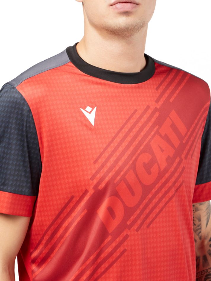 Ducati – Maglia Uomo Nera/Rossa-4