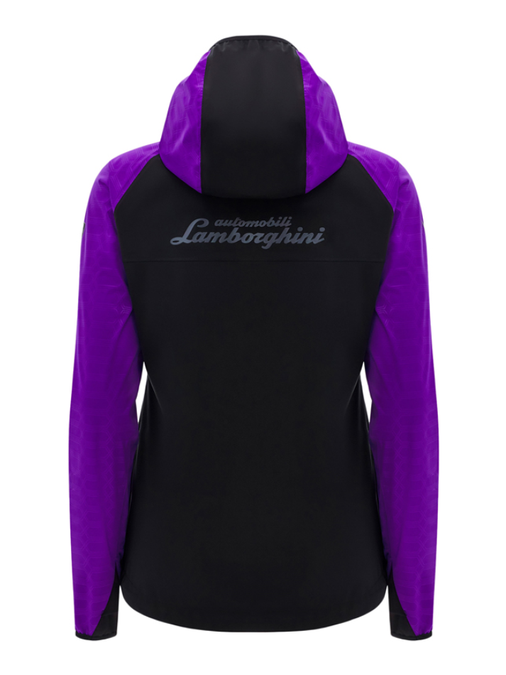 Automobili Lamborghini Donna Kaja Giacca Da Pioggia ACTIVEWEAR 2024/25 Nero/Viola-4