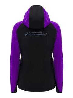 Automobili Lamborghini Donna Kaja Giacca Da Pioggia ACTIVEWEAR 2024/25 Nero/Viola-4