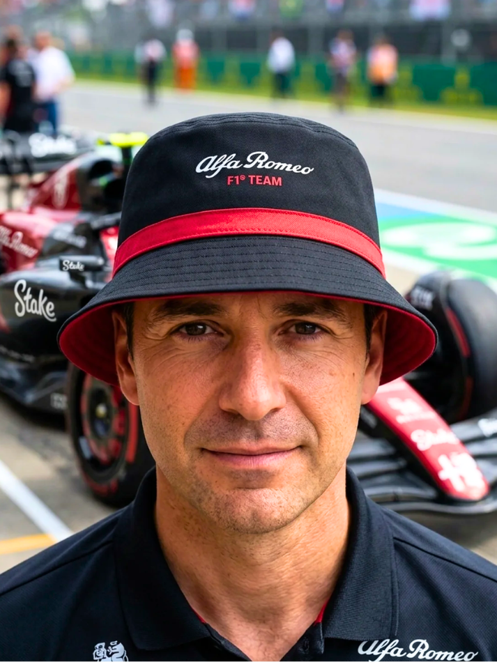 Alfa Romeo F1 Team Cappello da Pescatore Nero 2023