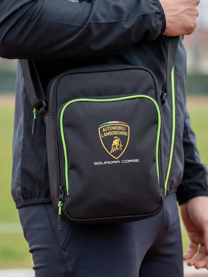 Borsa Tracolla Automobili Lamborghini Squadra Corse-1