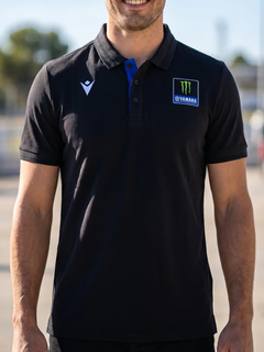 Polo Da Uomo Yamaha Factory Racing 2025 Nera-1