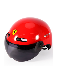 Caschetto per bicicletta da bambino Scuderia Ferrari Rosso-2