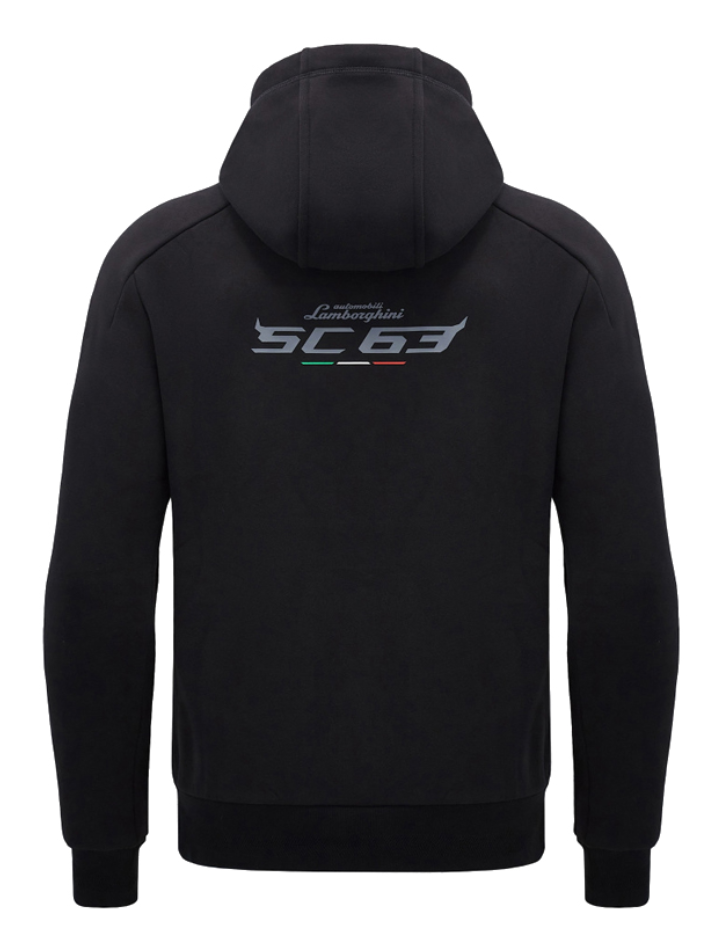 Felpa Automobili Lamborghini Squadra Corse SPORTSWEAR Nera-4