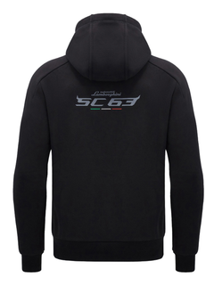 Felpa Automobili Lamborghini Squadra Corse SPORTSWEAR Nera-4