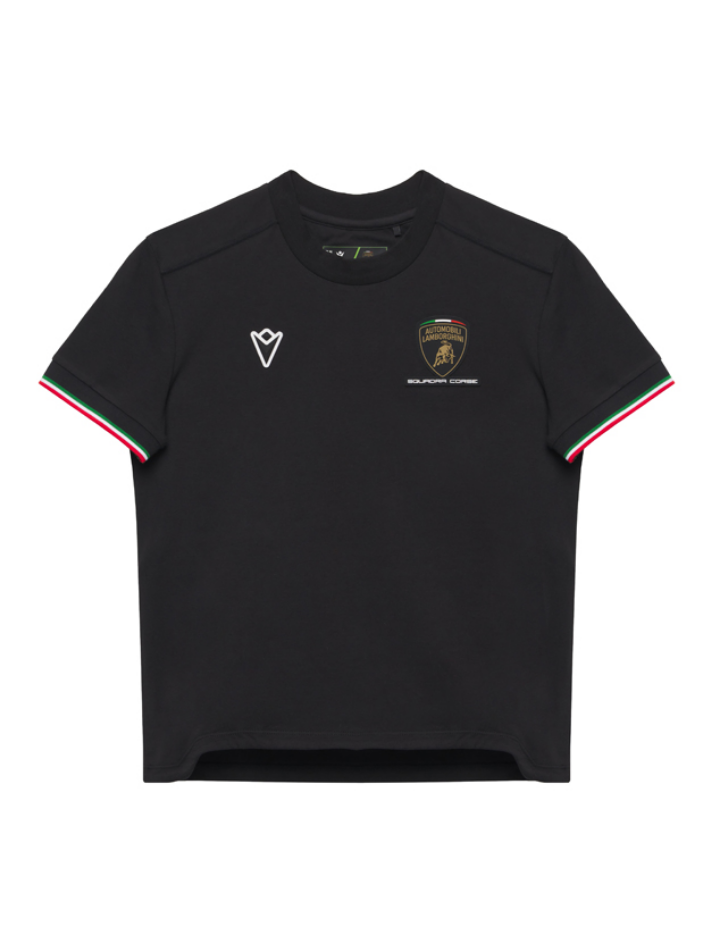 Maglietta Bambino Lamborghini Squadra Corse SPORTSWEAR 2026/27 Nero