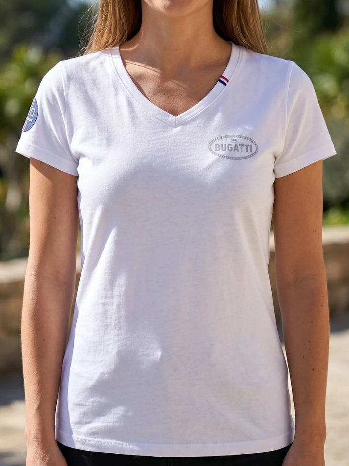 Bugatti T-shirt donna bianca-1