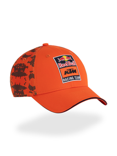 Red Bull KTM Cappello Curved orange-4