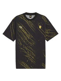 Ferrari Splash T-shirt Uomo Nera-2
