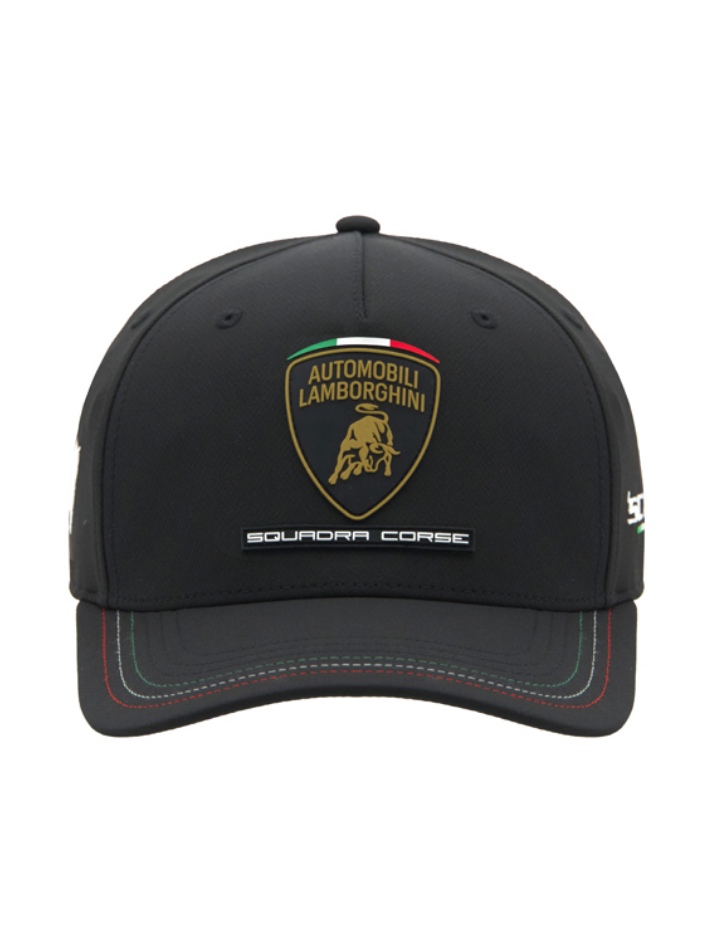 Cappellino Automobili Lamborghini SC63 2026/27 Nero