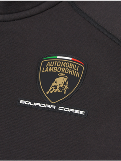 Felpa Zip Bambino Lamborghini Squadra Corse SPORTSWEAR 2026/27 Nero-4
