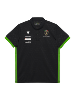 Polo Bambino Lamborghini Squadra Corse Super Trofeo 2026/27 Nero-2