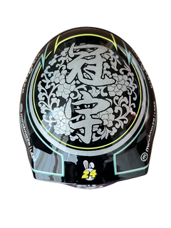 Casco Formula 1 in scala 1:2 Replica Alfa Romeo Guanyu Zhou F1 2024-6
