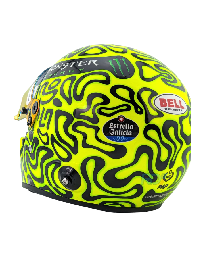 Casco Formula 1 in scala 1:2 Replica McLaren Lando Norris F1 2025-5