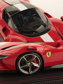 Modellino auto in scala 1:18 FERRARI DAYTONA SP3 ROSSO SCUDERIA-5