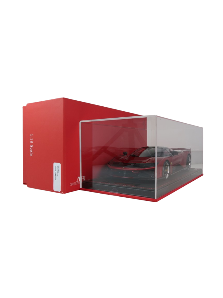 Modellino auto in scala 1:18 FERRARI F80 ROSSO SUPERCAR-5