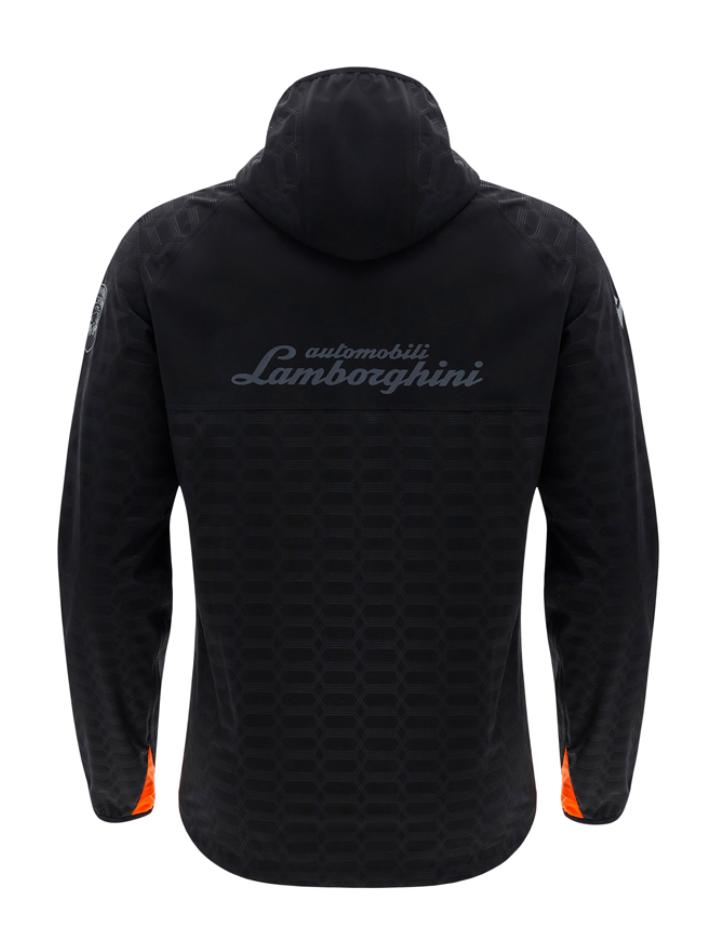 Automobili Lamborghini Christian Giacca Da Pioggia ACTIVEWEAR 2024/25 Nero/Arancio-5