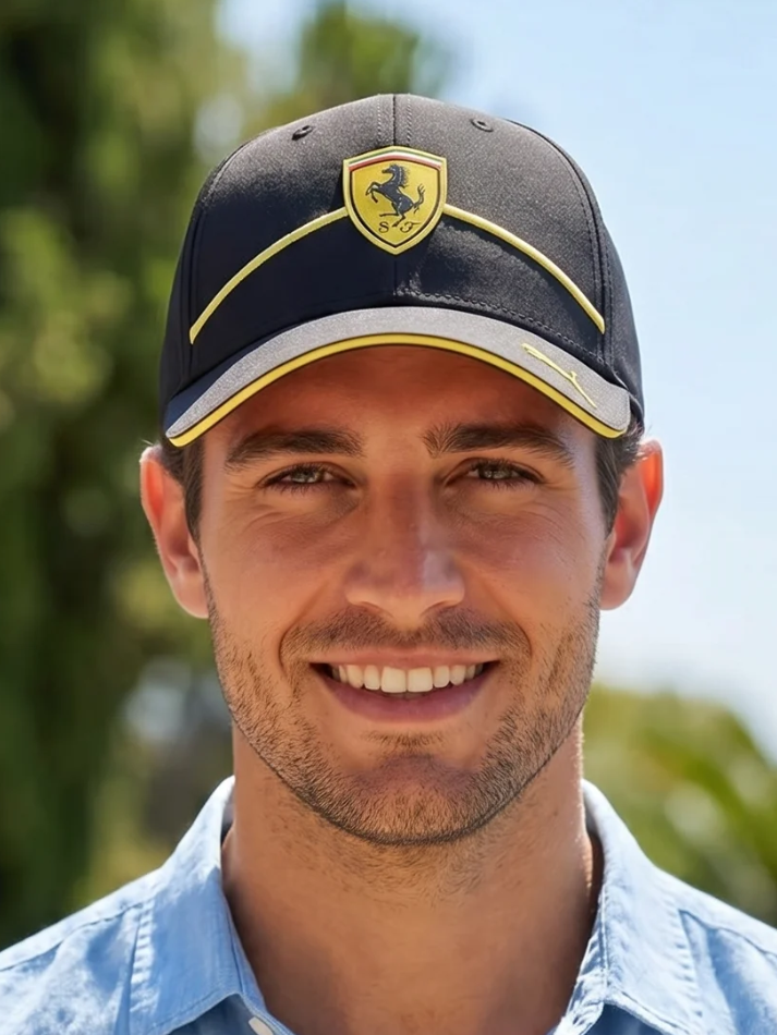 Ferrari Race Cappello Uomo Nero