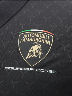 Polo Uomo Lamborghini Squadra Corse Super Trofeo 2026/27 Nero/Verde-5
