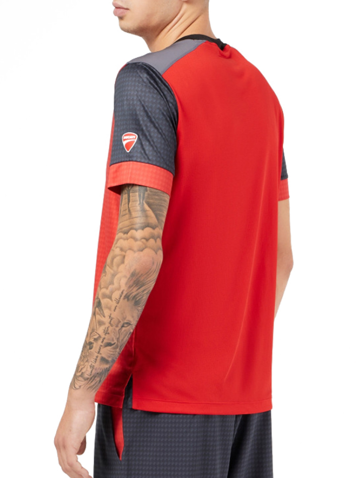 Ducati – Maglia Uomo Nera/Rossa-5