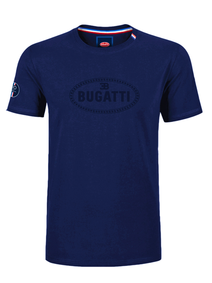 Bugatti T-shirt uomo Blu-2