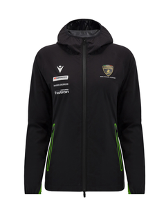Giacca a Vento Donna Automobili Lamborghini Squadra Corse 2024/25 Nero/Verde-2