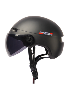 Caschetto per bicicletta da bambino Scuderia Ferrari Nero-3