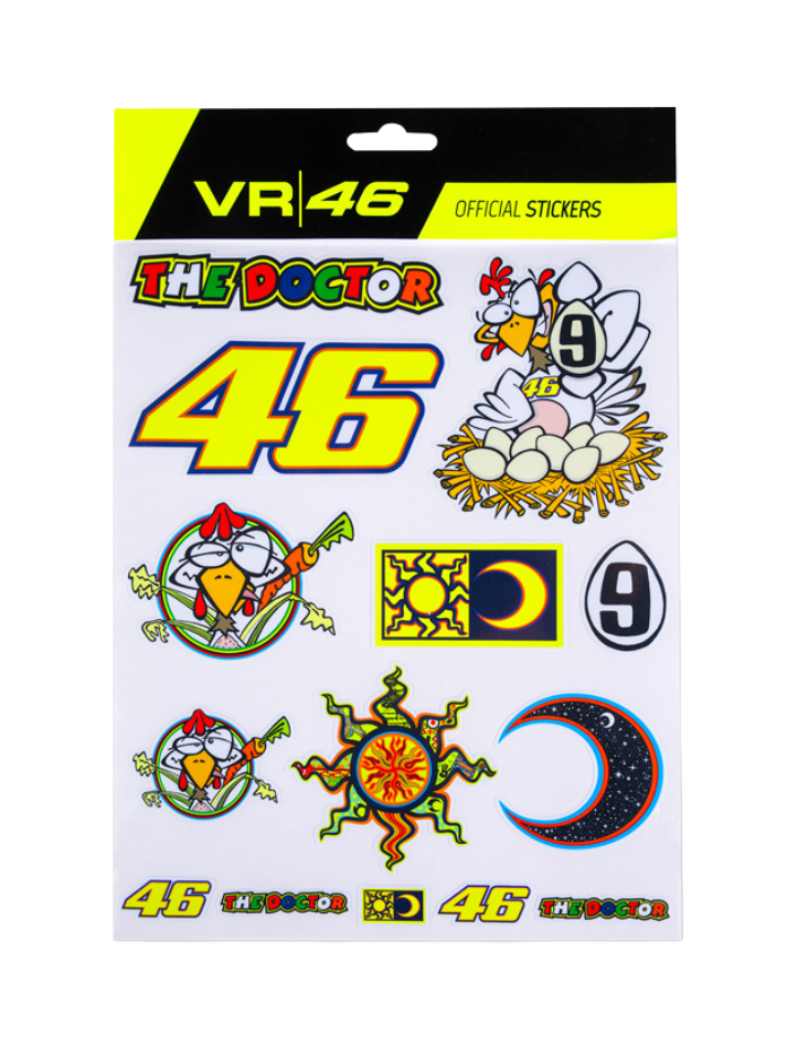 Set grande Stickers VR46 Heritage