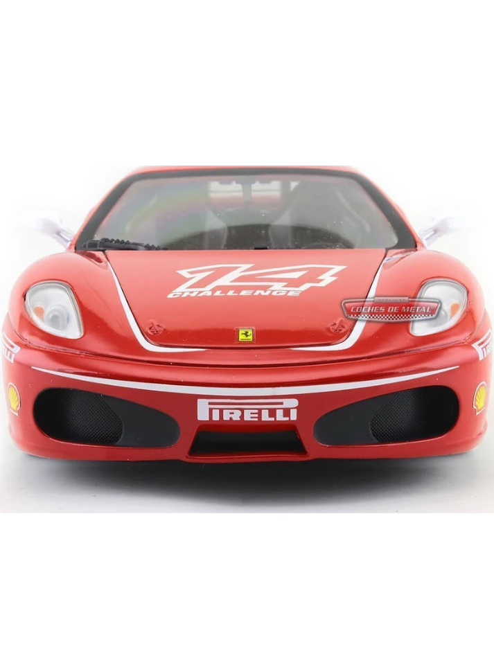 RARITY Modellino auto in scala  1:18 P4403 FERRARI 430 CHALLENGE FOUNDATION HOT WHEELS MATTEL-6