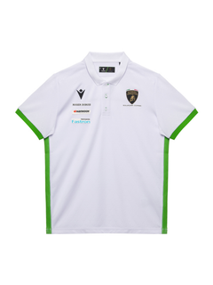 Polo Bambino Lamborghini Squadra Corse Super Trofeo 2026/27 bianca-2