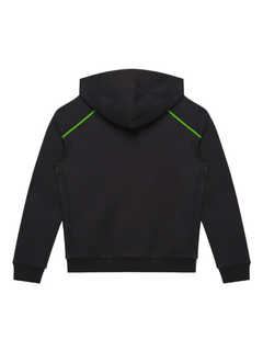 Felpa Zip Bambino Lamborghini Squadra Corse SPORTSWEAR 2026/27 Nero/Verde-3
