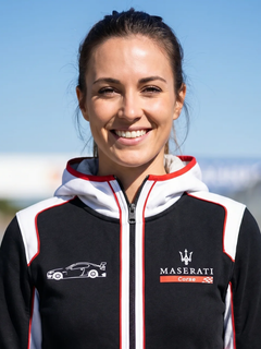 Felpa Maserati da donna blu full zip-2