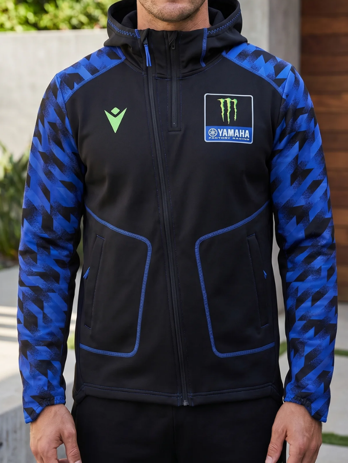 Rain Jacket Uomo Yamaha Fan Gear 2026-1