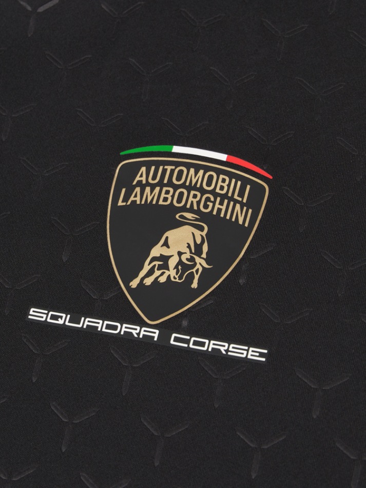 Maglietta Bambino Lamborghini Squadra Corse Super Trofeo 2026/27 Nero-4