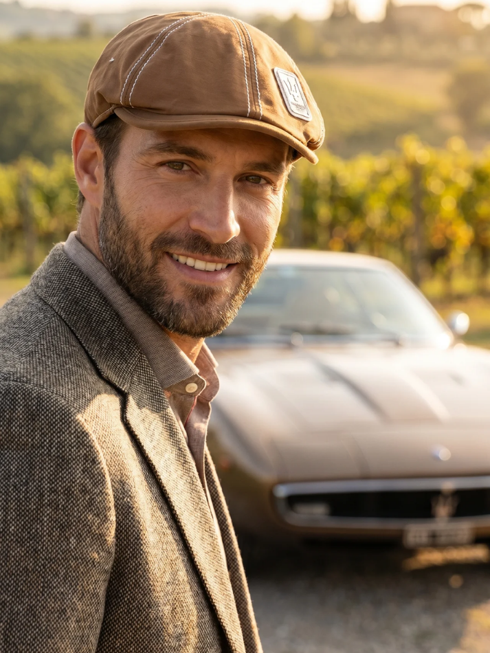 Maserati Coppola da uomo beige-2