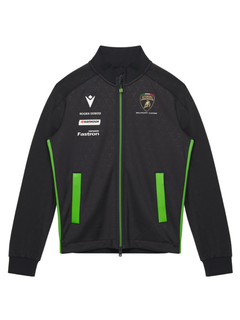 Felpa Zip Bambino Lamborghini Squadra Corse Super Trofeo 2026/27 Nero-2