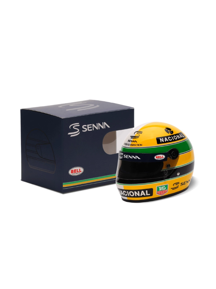 Casco Formula 1 in scala 1:2 Replica Ayrton Senna 30 Years Legacy-6