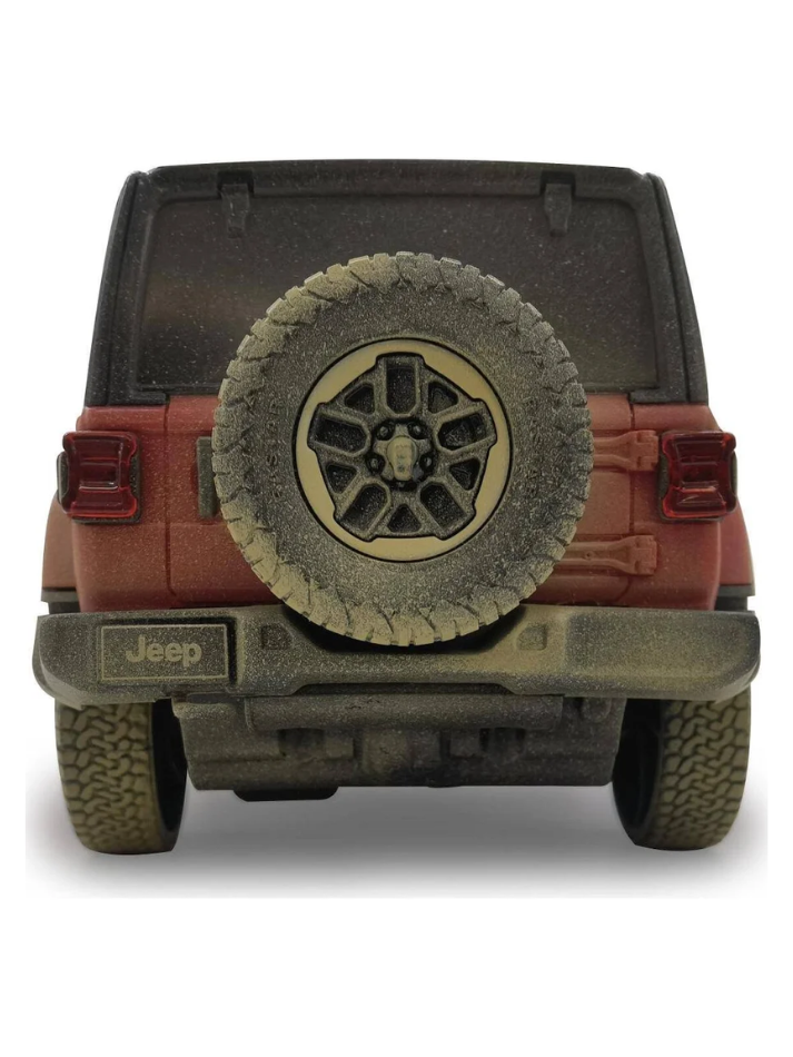 Macchina telecomandata RASTAR in scala 1:24 JEEP WRANGLER RUBICON MUDDY VERSION-6