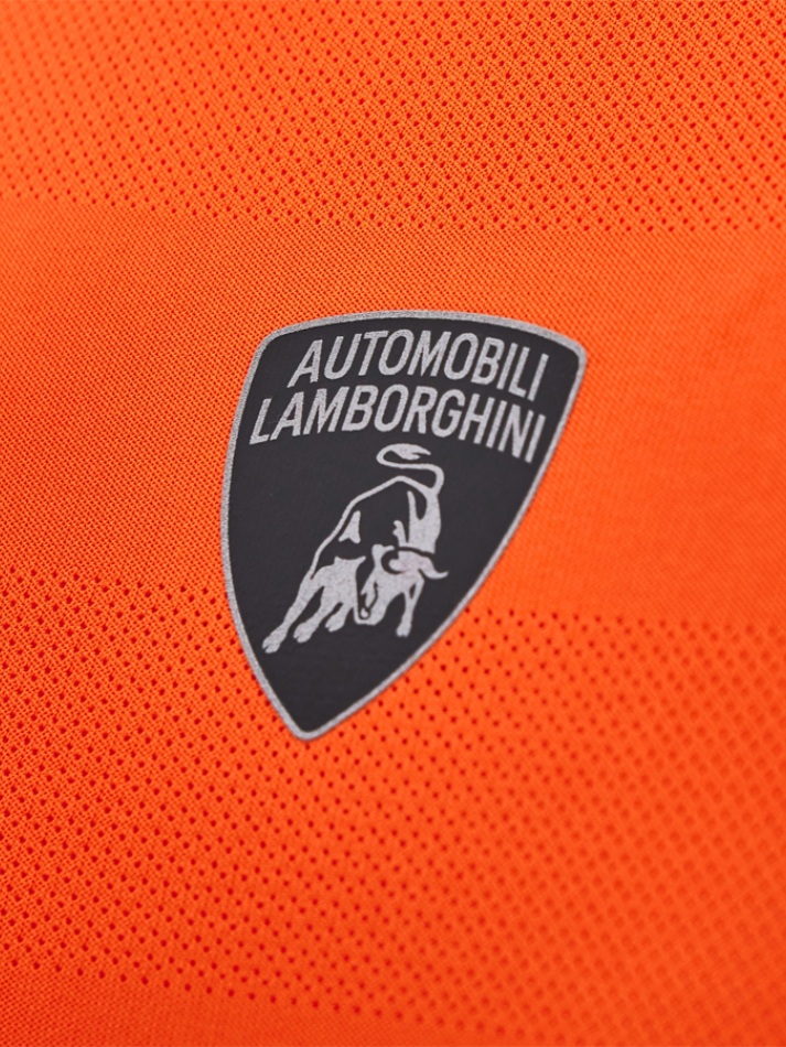 Automobili Lamborghini Erbert Gilet Primo ACTIVEWEAR 2024/25 Arancio/Nero-6