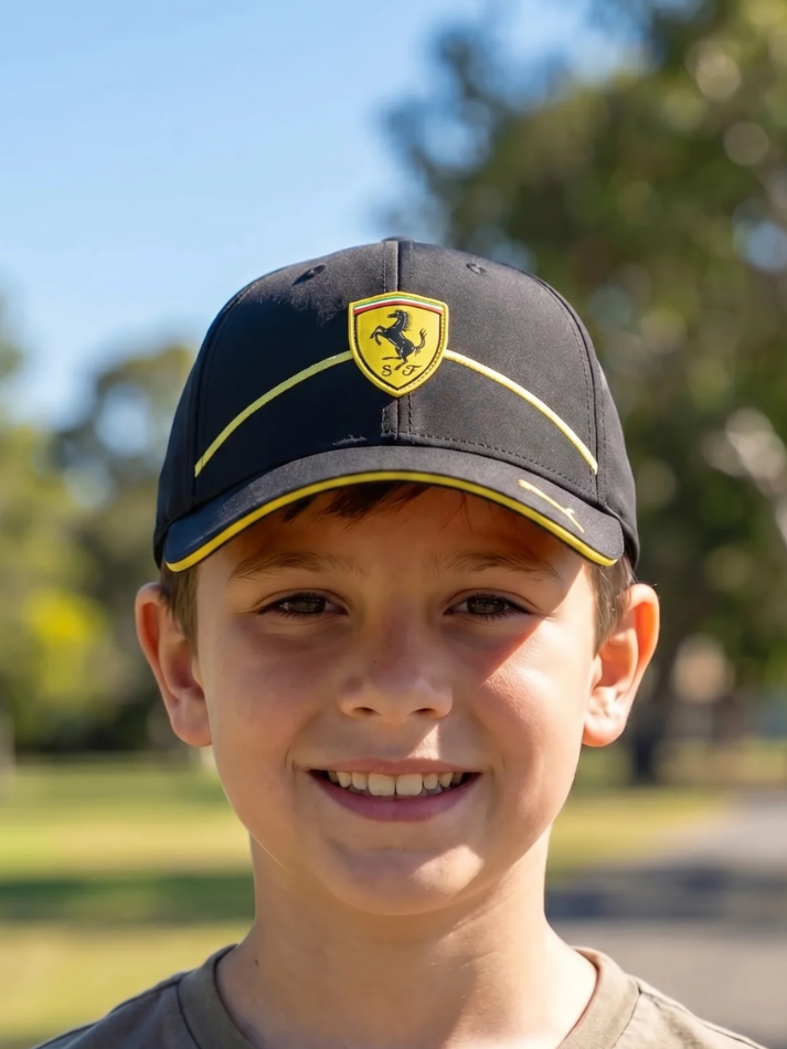 Ferrari Race Cappello bambino Nero-1