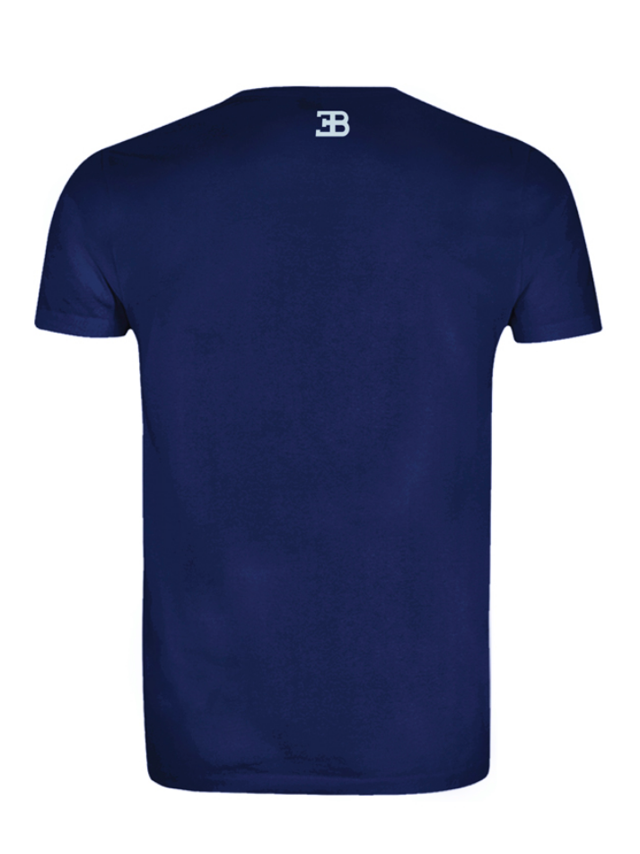 Bugatti T-shirt uomo Blu-3