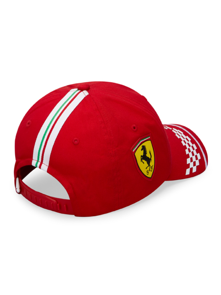 Cappellino Team Ferrari bambino rosso-5