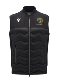 Gilet Imbottito Automobili Lamborghini Squadra Corse 2024/25 Nero/Verde-3