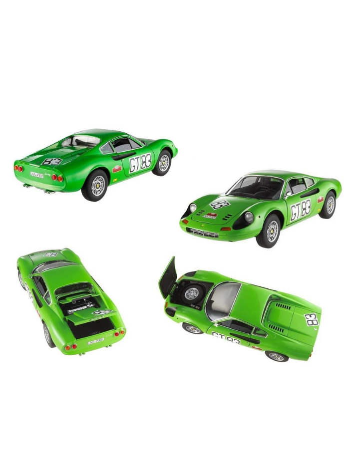 Modellino auto in scala 1:18 FERRARI ELITE HOT WEELS DINO 246 GT 1971-6