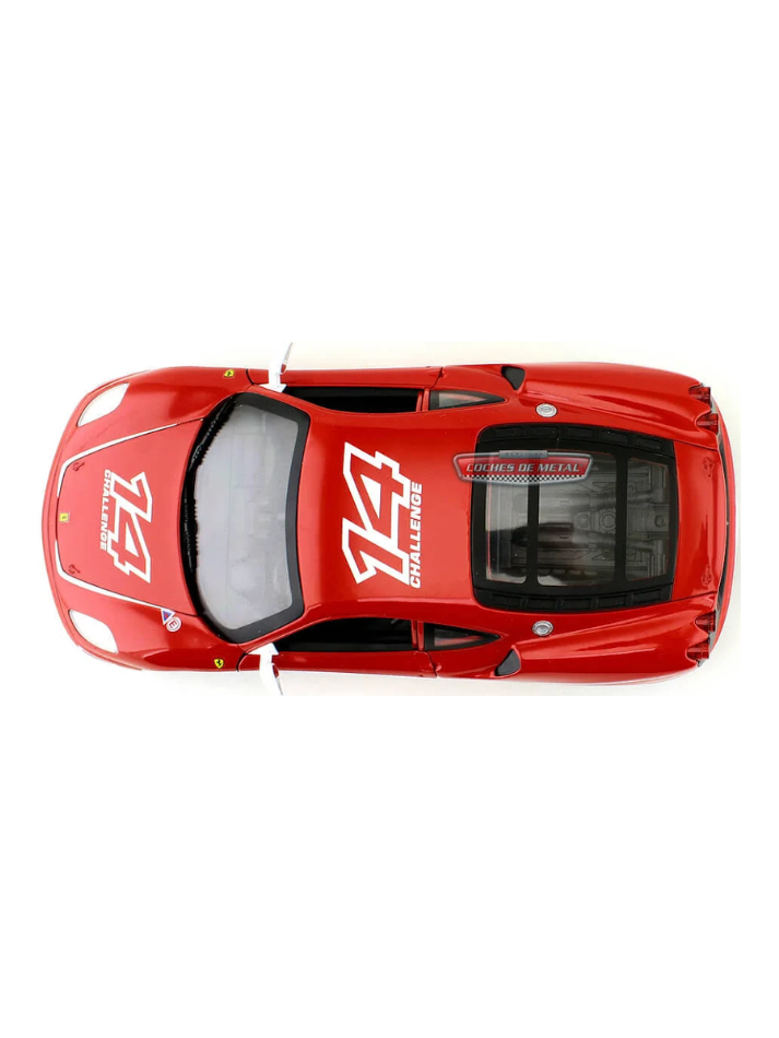 RARITY Modellino auto in scala  1:18 P4403 FERRARI 430 CHALLENGE FOUNDATION HOT WHEELS MATTEL-7