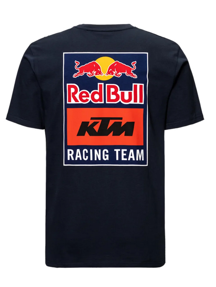 Red Bull KTM T-shirt uomo blu e arancio-3