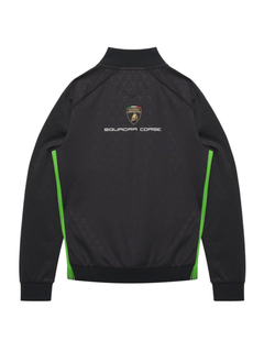 Felpa Zip Bambino Lamborghini Squadra Corse Super Trofeo 2026/27 Nero-3