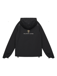 Rain Jacket Bambino Lamborghini Squadra Corse Super Trofeo 2026/27 Nero-3