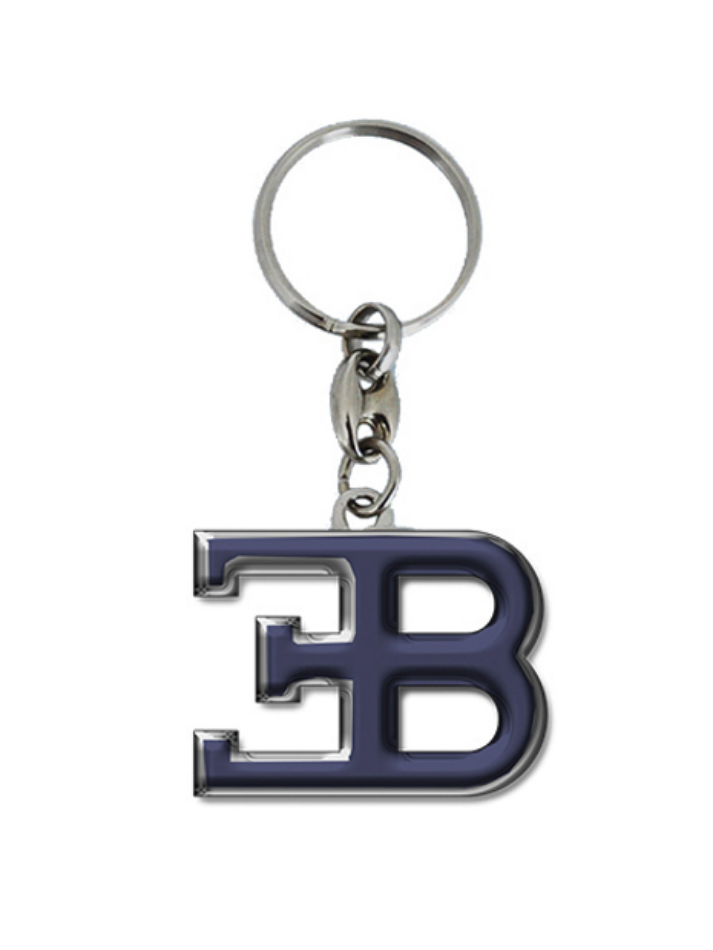 Portachiavi Bugatti logo EB-2