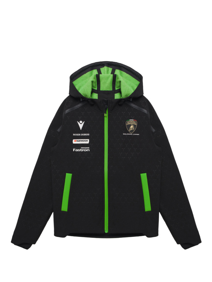 SoftShell Bambino Lamborghini Squadra Corse Super Trofeo 2026/27 Nero-2